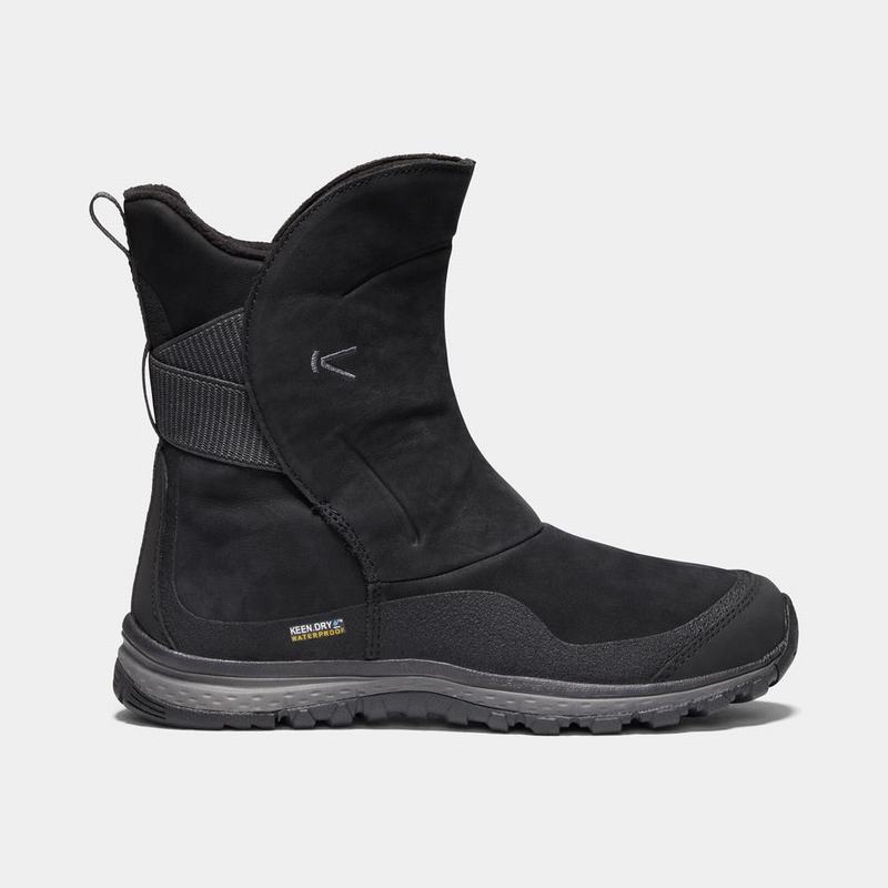 Keen Winterterra Deri Waterproof - Kadın Kışlık Bot - Siyah - Turkey (567934YIK)